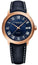 Raymond Weil Maestro Automatic Rose Gold PVD Blue Leather Strap Blue Dial Date Mens Watch 2237 - PC5 - 00508 - WAB - Shipping Dept.