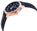 Raymond Weil Maestro Automatic Rose Gold PVD Blue Leather Strap Blue Dial Moonphase Date Mens Watch 2239 - PC5 - 00509 - WAB - Shipping Dept.