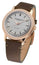 Raymond Weil Millesime Automatic Rose Gold PVD Silver Dial Brown Leather Strap Mens Watch 2925 - PC5 - 65001 - Watches & Beyond