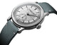 Raymond Weil Millesime Automatic Stainless Steel Silver Dial Gray Leather Strap Mens Watch 2930 - STC - 65001 - Watches & Beyond