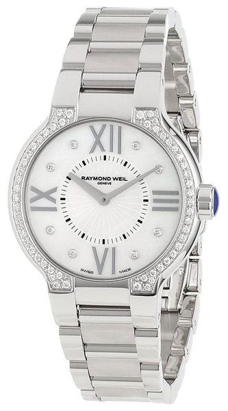 Raymond Weil Noemia Stainless Steel Diamonds Mother - of - Pearl Dial Quartz Womens Watch 5932 - STS - 00995 - WAB - Shipping Dept.