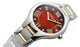 Raymond Weil Noemia Two - Tone Stainless Steel Red Dial Diamonds Quartz Womens Watch 5132 - STP - 00456 - WAB - Shipping Dept.