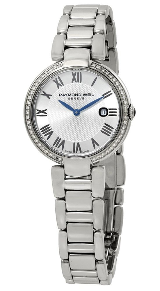 Raymond Weil Shine Etoile Stainless Steel & Diamond Quartz Silver Dial Bracelet Womens Watch 1600 - STS - RE659 - WAB - Shipping Dept.