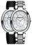 Raymond Weil Shine Stainless Steel Oval Case Diamonds Mother - of - Pearl Dial Interchangeable Black Satin Strap Quartz Womens Watch 1700 - ST - 00995 - WAB - Shipping Dept.