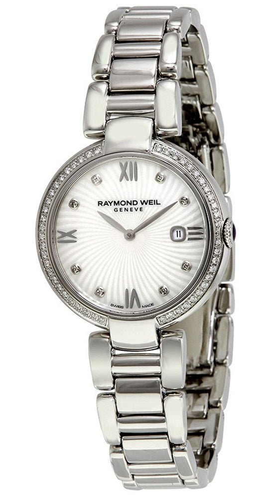 Raymond Weil Shine Stainless Steel Quartz White Mother-of 