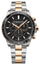 Raymond Weil Tango Chronograph Two - Tone Stainless Steel Black Dial Date Divers Quartz Mens Watch 8570 - SP5 - 20001 - WAB - Shipping Dept.