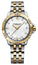 Raymond Weil Tango Classic Two-Tone Stainless Steel Mother-Of-Pearl Dial Diamonds Date Quartz Womens Watch 5960-STP-00995 - Watches & Beyond