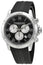 Raymond Weil Tango Stainless Steel Black Chronograph Dial Black Rubber Strap Quartz Mens Watch 8560 - SR - 00206 - WAB - Shipping Dept.