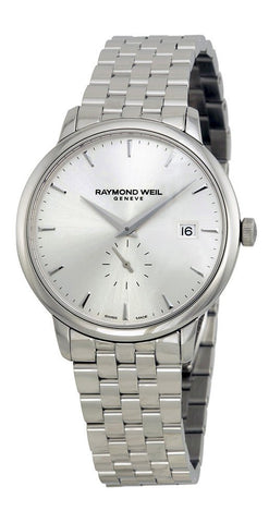 Raymond Weil Toccata Quartz Stainless Steel Mens Watch Silver Dial Calendar 5484 - ST - 65001 - WAB - Shipping Dept.