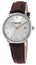 Raymond Weil Toccata Stainless Steel Silver Dial Brown Leather Strap Date Quartz Mens Watch 5485 - SL5 - 65001 - Watches & Beyond