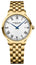 Raymond Weil Toccata Yellow Gold PVD White Dial Date Quartz Mens Watch 5485 - P - 00359 - Watches & Beyond
