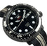 Seiko 5 Sports Automatic Black and White Nylon NATO Strap Black Dial Day - Date Mens Watch SRPC67K1 - WAB - Shipping Dept.