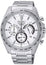 Seiko Chronograph Stainless Steel Silver - Tone Dial Date Quartz Mens Watch SSB297P1 - WAB - Shipping Dept.