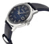 Seiko Presage Automatic Stainless Steel Blue Dial Blue Leather Strap Date Mens Watch SRPE43J1 - WAB - Shipping Dept.