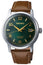 Seiko Presage Automatic Stainless Steel Green Dial Brown Leather Strap Date Mens Watch SRPE45J1 - WAB - Shipping Dept.