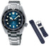 Seiko Prospex Automatic Stainless Steel Interchangeable Blue Silicone Band Blue Dial Date Divers Mens Watch SPB083J1 - WAB - Shipping Dept.