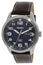 Seiko Solar Brown Leather Strap Dark Blue Dial Day - Date Mens Watch SNE475P1 - WAB - Shipping Dept.