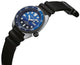 Seiko Special Edition Prospex Automatic Black Silicone Strap Black and Blue Dial Day - Date Divers Mens Watch SRPC91K1 - WAB - Shipping Dept.