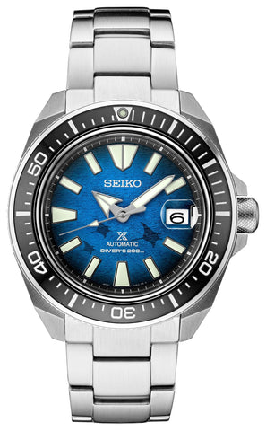 Seiko Special Edition Prospex Automatic Stainless Steel Blue Dial Date Divers Mens Watch SRPE33K1 - WAB - Shipping Dept.