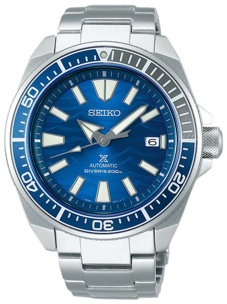 Seiko Special Edition Prospex Stainless Steel Blue Dial Automatic Date Divers Mens Watch SRPD23K1 - WAB - Shipping Dept.