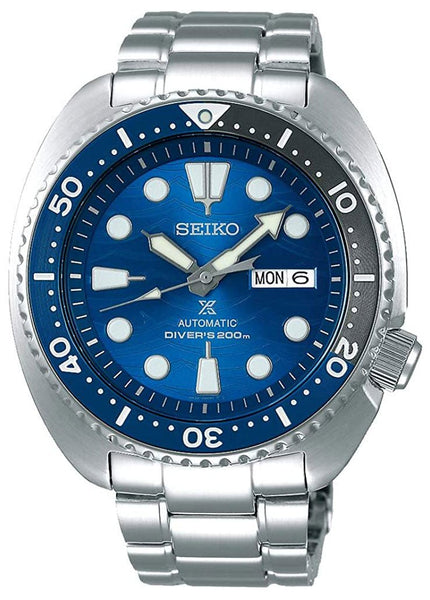 Seiko Special Edition Prospex Stainless Steel Blue Dial Automatic Day - Date Divers Mens Watch SRPD21K1 - WAB - Shipping Dept.