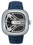 SEVENFRIDAY M - Series Urban Explorer Automatic Stainless Steel Blue Denim Strap Mens Watch M1B/01 - Watches & Beyond