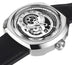 SEVENFRIDAY Q - Series Automatic Stainless Steel Silver/Gray Dial Black Leather Strap Date Mens Watch Q1/03 - Watches & Beyond