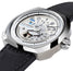 SEVENFRIDAY V - Series Automatic Stainless Steel Silver Dial Black Leather Strap Mens Watch V1/01 - WAB - Shipping Dept.