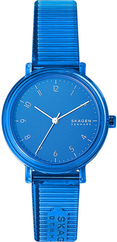 Skagen Aaren Transparent Blue 36mm Case Women's Watch SKW2855 - WAB - Shipping Dept.