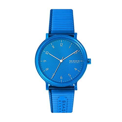 Skagen Aaren Transparent Blue 41mm Case Unisex Watch SKW6602 - WAB - Shipping Dept.