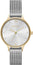 Skagen Anita Two - Tone Steel Mesh Silver Dial Women's Watch SKW2340 - WAB - Shipping Dept.