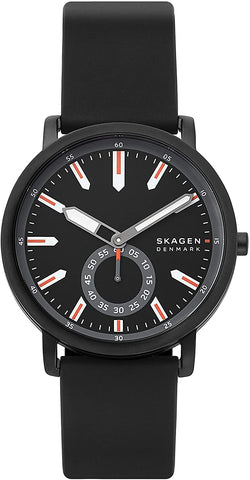 Skagen Colden Black Dial Black Silicone Men's Watch SKW6612 - WAB - Shipping Dept.