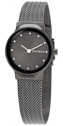 Skagen Freja Dark Gray Steel Mesh Gray Dial Women's Watch SKW2700 - WAB - Shipping Dept.