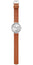 Skagen Grenen Slim Silver Dial Date Brown Leather Men's Watch SKW6522 - WAB - Shipping Dept.