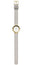 Skagen Leonora Gold - Tone Steel Silver Dial Gray Leather Women's Watch SKW2778 - WAB - Shipping Dept.