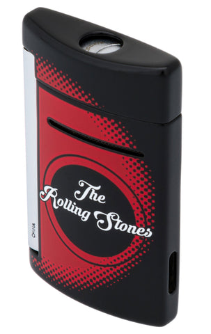 S.T. Dupont Rolling Stones Black MiniJet Lighter Limited Edition Tongue And Lips 010110 - WAB - Shipping Dept.