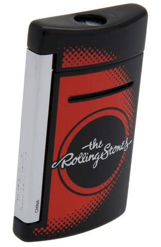 S.T. Dupont Rolling Stones Black MiniJet Lighter Limited Edition Tongue And Lips 010110RS - WAB - Shipping Dept.