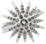 Swarovski Balthus Rhodium Plated Clear Crystal Pavé Star Womens Ring Size 7 / 55 - 5079319 - WAB - Shipping Dept.