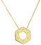 Swarovski Bolt Pendant 5096636 Crystal Pave Yellow Gold Plated Reversible Necklace for Women - WAB - Shipping Dept.