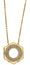 Swarovski Bolt Pendant 5096636 Crystal Pave Yellow Gold Plated Reversible Necklace for Women - WAB - Shipping Dept.