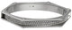 Swarovski Bolt Stainless Steel 5098835 Hinge Clear Crystal Bangle for Women Size Small - WAB - Shipping Dept.