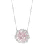 SWAROVSKI Cherie 5111318 Pink Crystals Flowers Rhodium Plated Pendant Necklace - WAB - Shipping Dept.