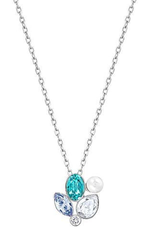 Swarovski Crystal Extra Plated Stainless Steel Necklace - WAB - Shipping Dept.