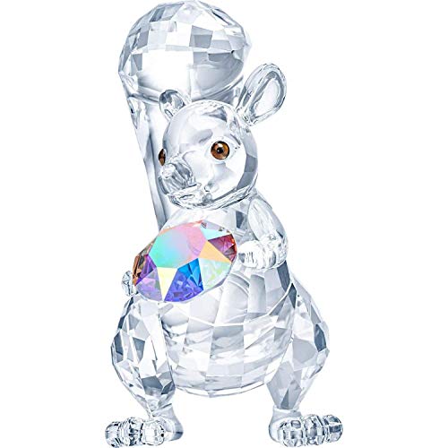 Swarovski Crystal Squirrel Figure White 5.5 - WAB - Shipping Dept.