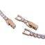 Swarovski Crystal Unisex Deluxe Tennis Bracelet Rose Gold Plated #5513400 - WAB - Shipping Dept.