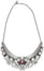 Swarovski Diana Palladium Plated 5141353 Pink and Clear Multi - Stone Bib Necklace for Women - WAB - Shipping Dept.