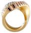 Swarovski Film Yellow Gold Plated Metallic Crystals Womens Ring Size 6 - 7 / 52 - 55 - 5237788 - WAB - Shipping Dept.