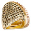 Swarovski Film Yellow Gold Plated Metallic Crystals Womens Ring Size 6 - 7 / 52 - 55 - 5237788 - WAB - Shipping Dept.