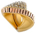 Swarovski Film Yellow Gold Plated Metallic Crystals Womens Ring Size 6 - 7 / 52 - 55 - 5237788 - WAB - Shipping Dept.