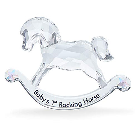 Swarovski First Steps Baby's 1st Rocking Horse Crystal 5522867 - WAB - Shipping Dept.